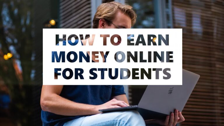how to earn money online for students